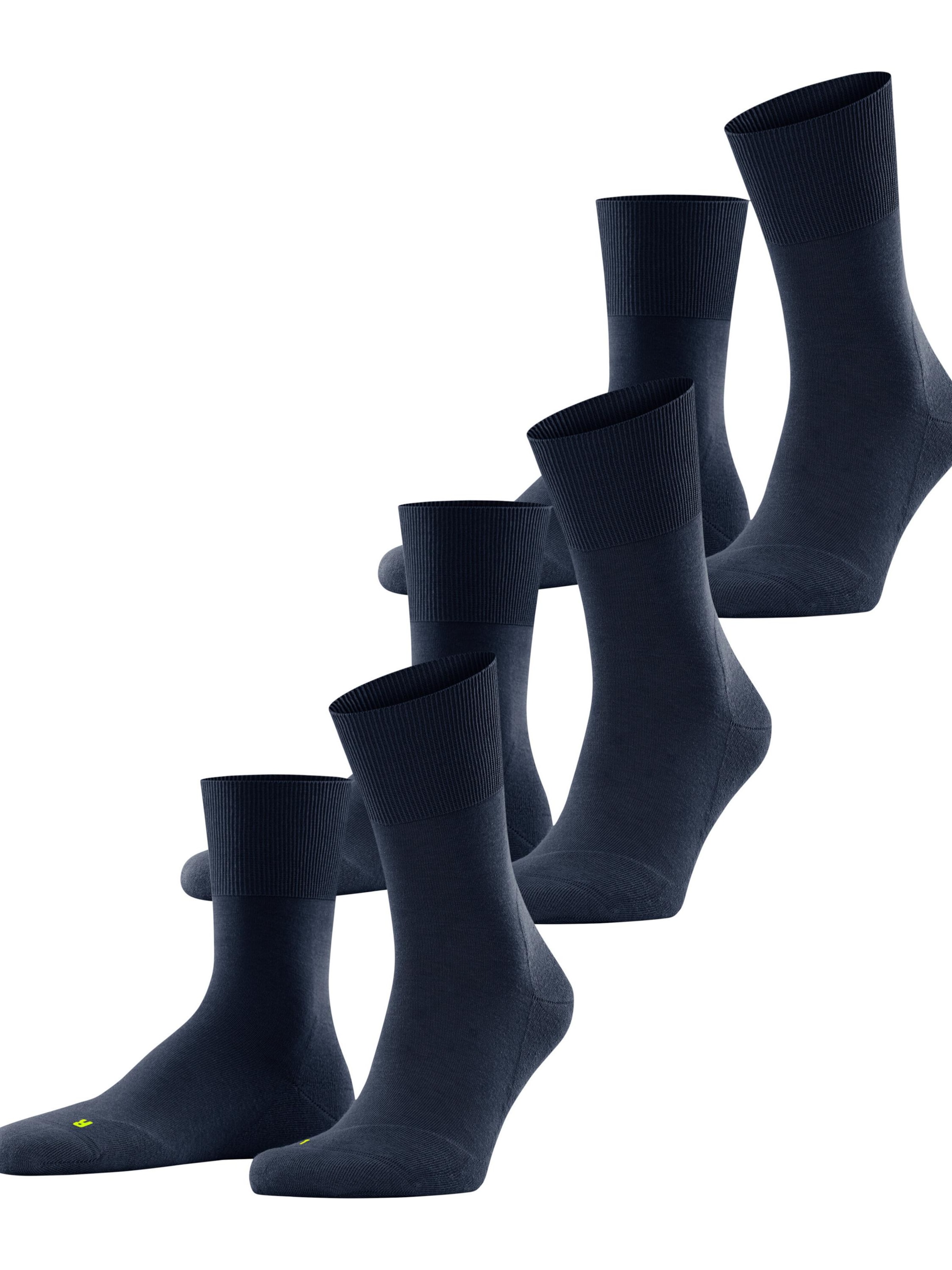 FALKE Socks 'Run 3-Pack' in Blue: front