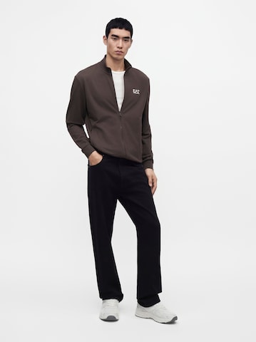 EA7 Emporio Armani Sweatjakke i brun