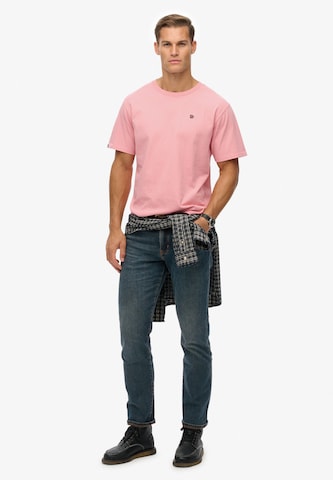 T-Shirt 'Essentials' Superdry en rose
