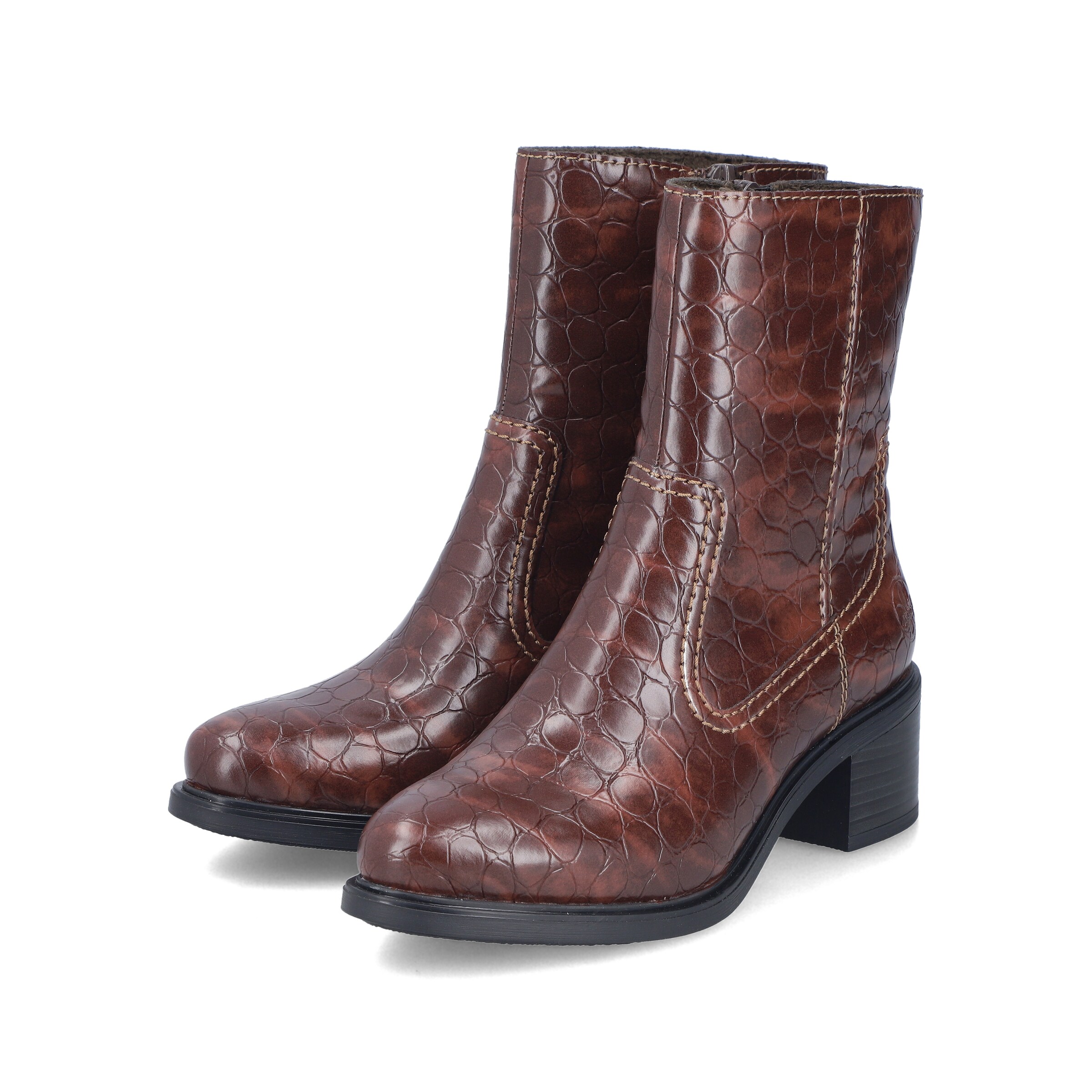 Bottines Rieker en marron