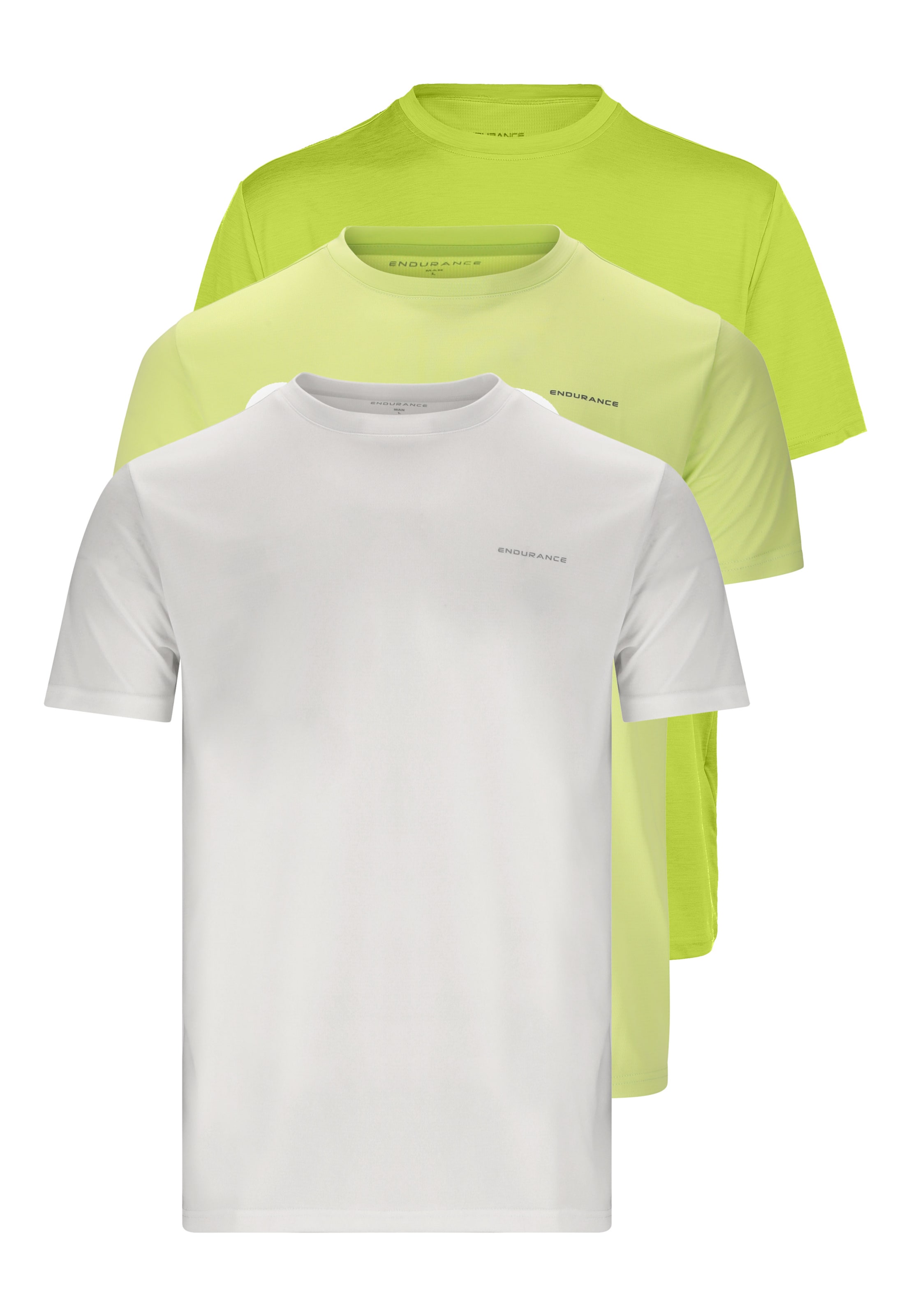 ENDURANCE Performance shirt 'Vernon V2' in Yellow: front