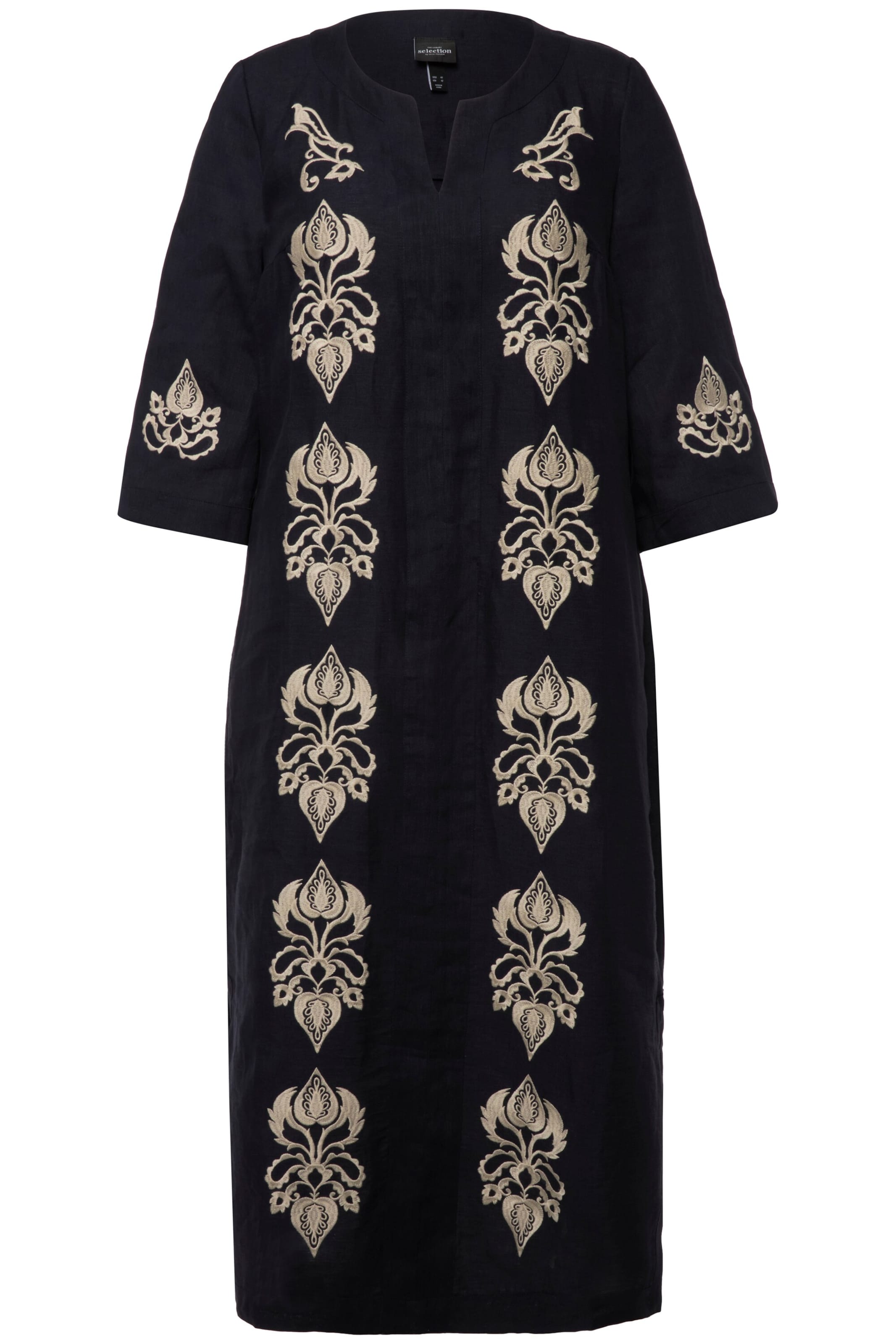 Ulla Popken Jurk in Blauw: voorkant