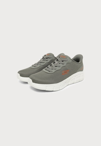 SKECHERS Sneakersy niskie 'BOBS B FLEX - GLACIAL EDGE' w kolorze zielony