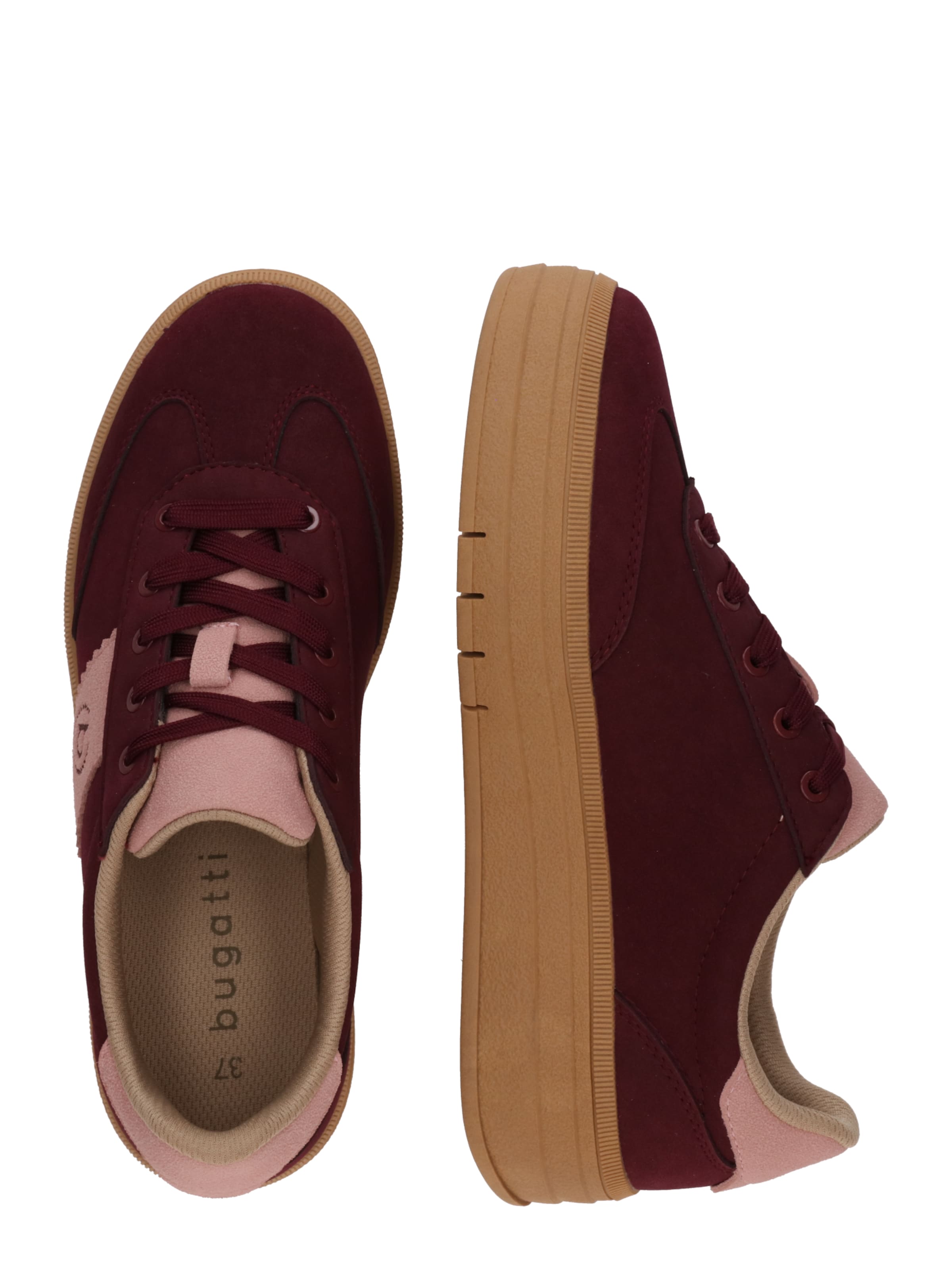 bugatti Σνίκερ χαμηλό σε κόκκινο