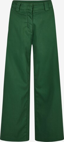 Lovely Sisters Wide leg Pants 'Helga' in Green: front