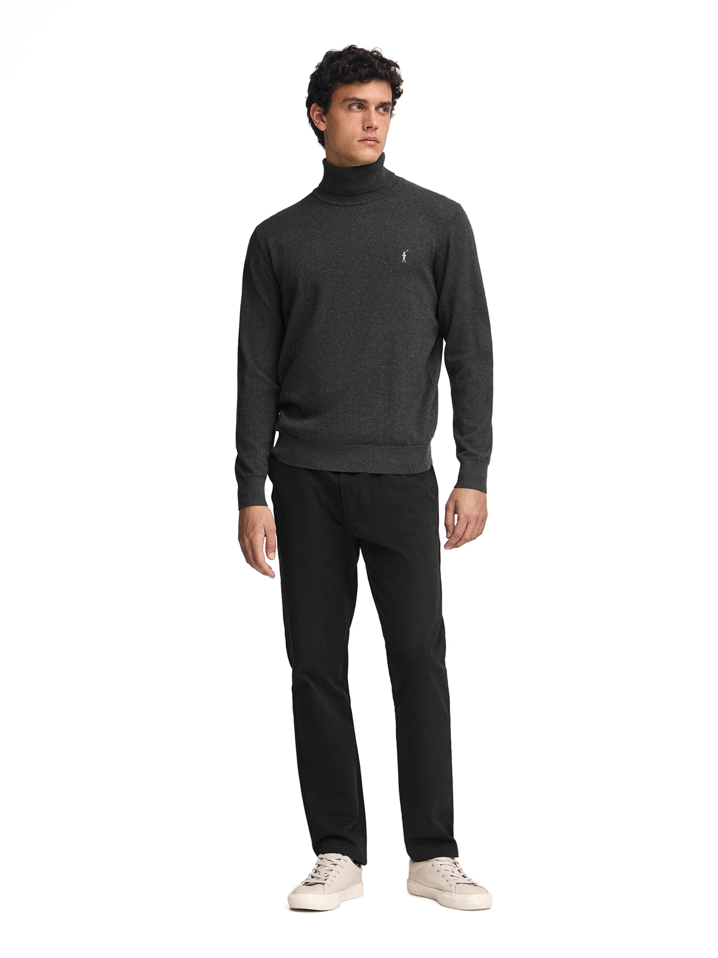 Polo Club Sweater in Grey