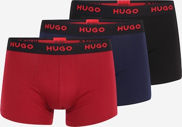 HUGO Boxerky – modrá: přední strana