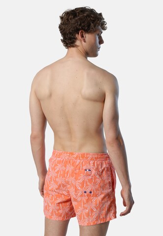 Shorts de bain North Sails en rouge