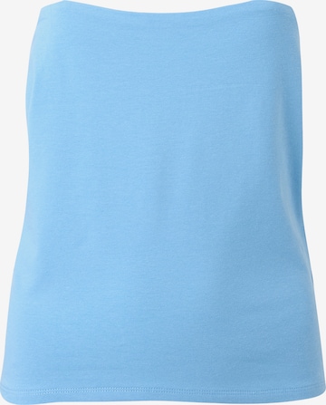 TOPSHOP Topp 'MATHILDA', värv sinine: eest vaates