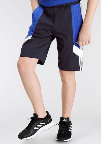 ADIDAS PERFORMANCE Regular Sportshorts 'Colorblock 3-Stripes  Fit' in Schwarz: predná strana