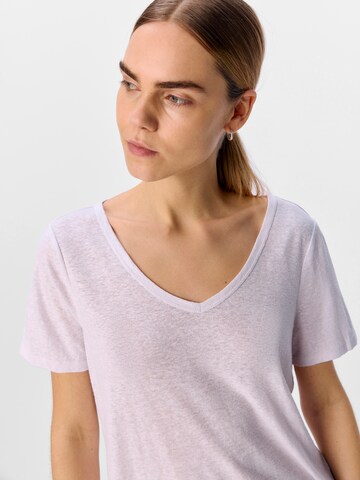 OBJECT - Camiseta 'THEA' en blanco