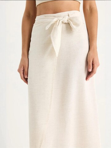 Gonna di Bianco Lucci in beige