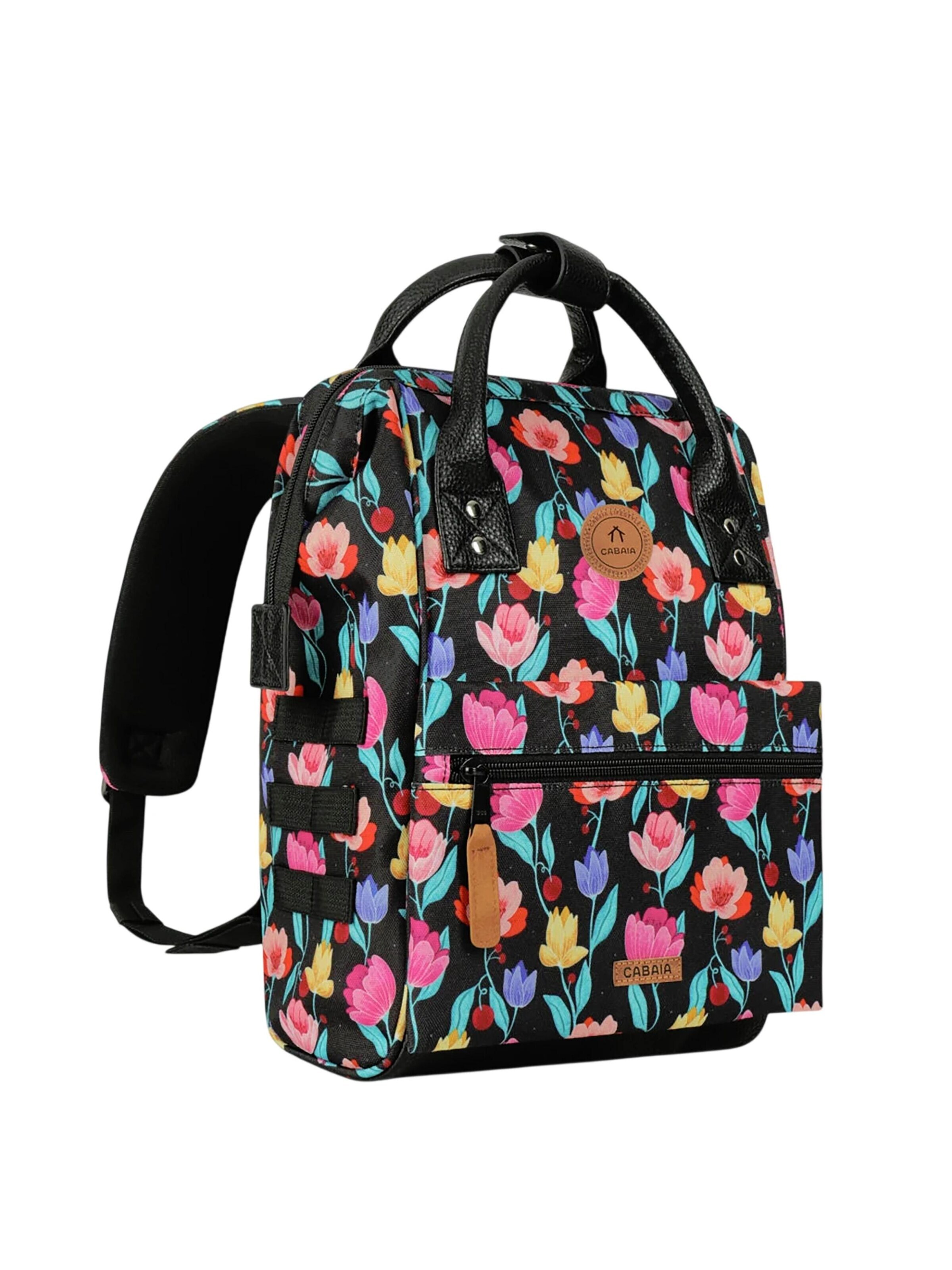 Cabaia Rucksack 'Adventurer Small Genoa'‌‌‌‌ in Schwarz