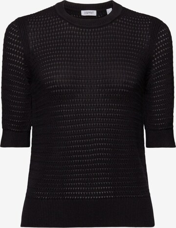 ESPRIT Sweater in Black: front