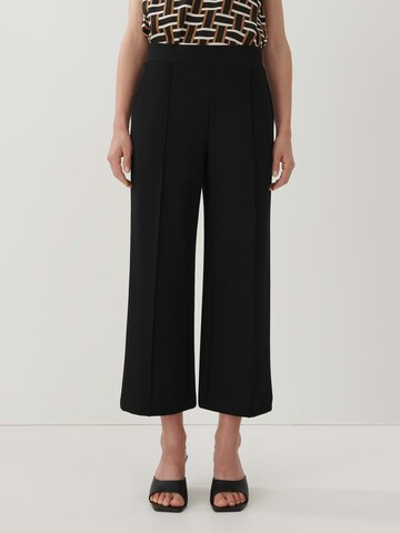 Someday Wide Leg Hose 'Curilo' in Schwarz: Vorderseite