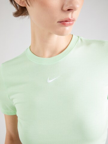 žalia Nike Sportswear Marškinėliai 'Essential'