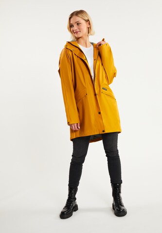 Cappotto di mezza stagione di Schmuddelwedda in giallo