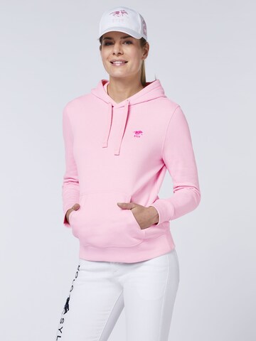 Polo Sylt Sweatshirt in Pink: predná strana