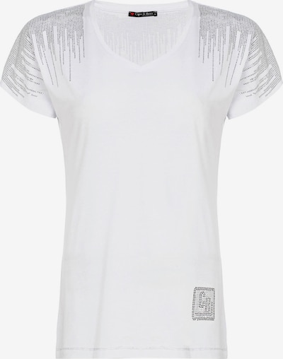CIPO & BAXX V-Shirt 'WT309' in weiß, Produktansicht