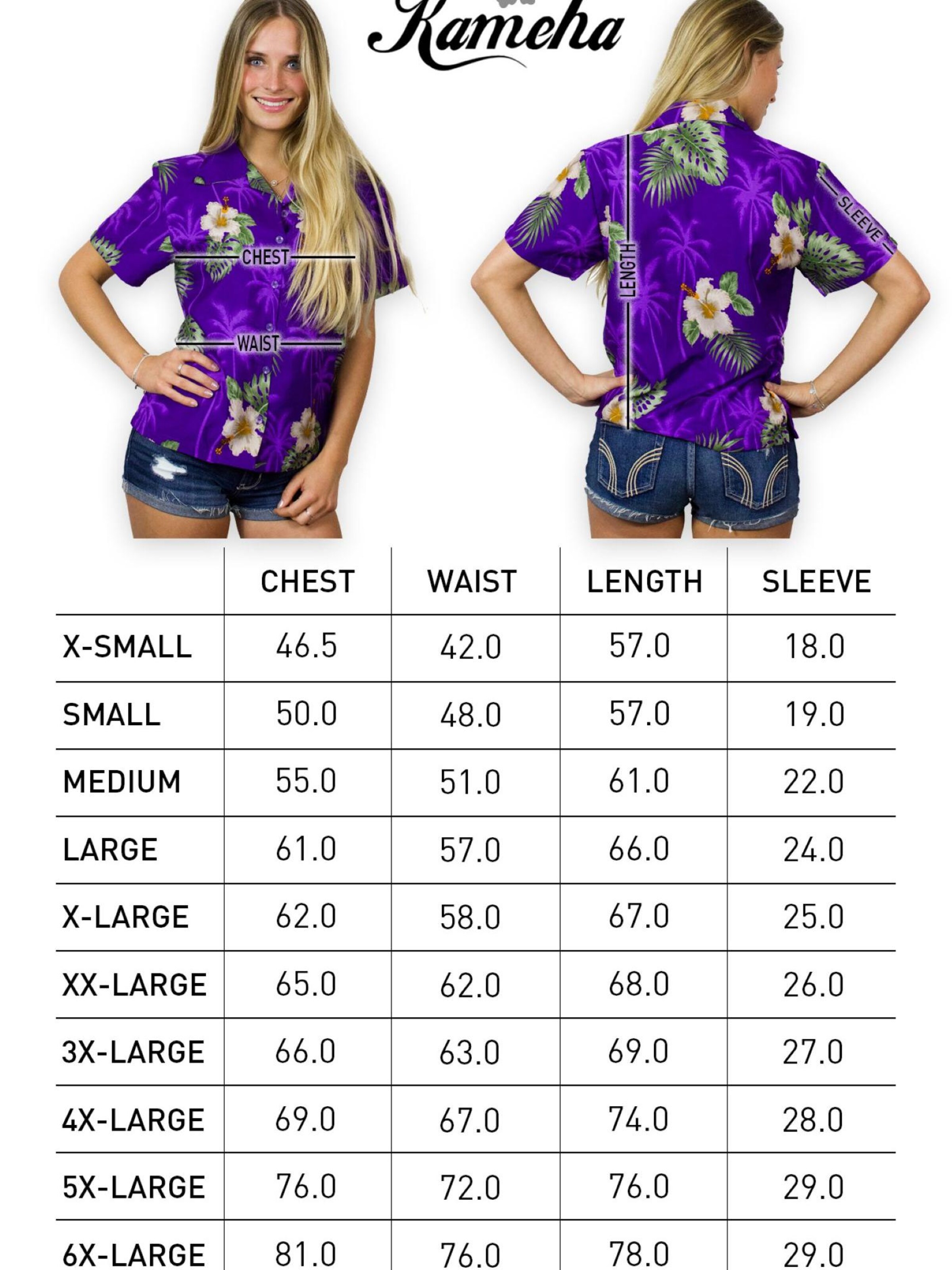 King Kameha Bluse 'Small Flower'‌‌‌‌‌‌‌‌ in Lila
