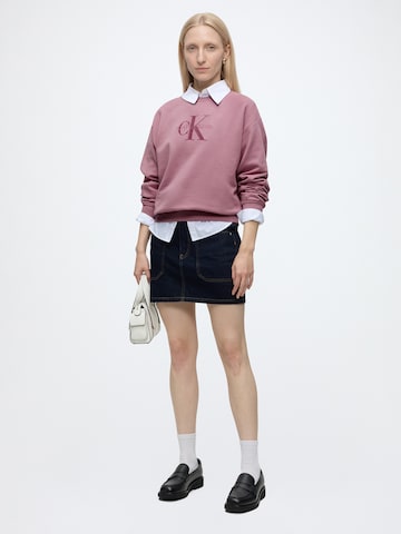 Calvin Klein Jeans Суичър в червено