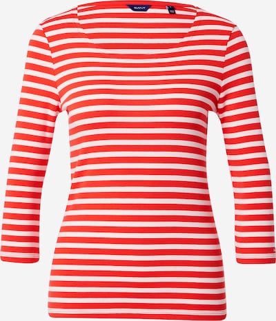 Tricou GANT pe roșu deschis / alb, Vizualizare produs