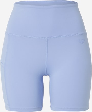 ROXY Workout Pants 'Heart Into It' in Purple: front