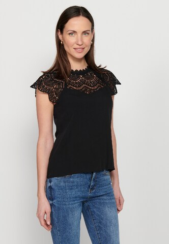 KOROSHI - Blusa en negro