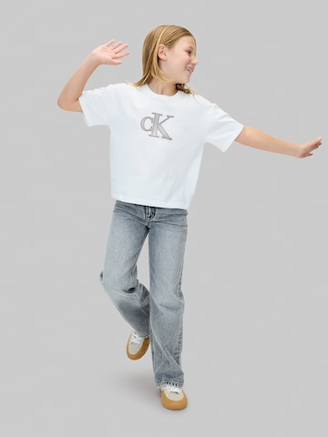 Calvin Klein Jeans Paita värissä valkoinen