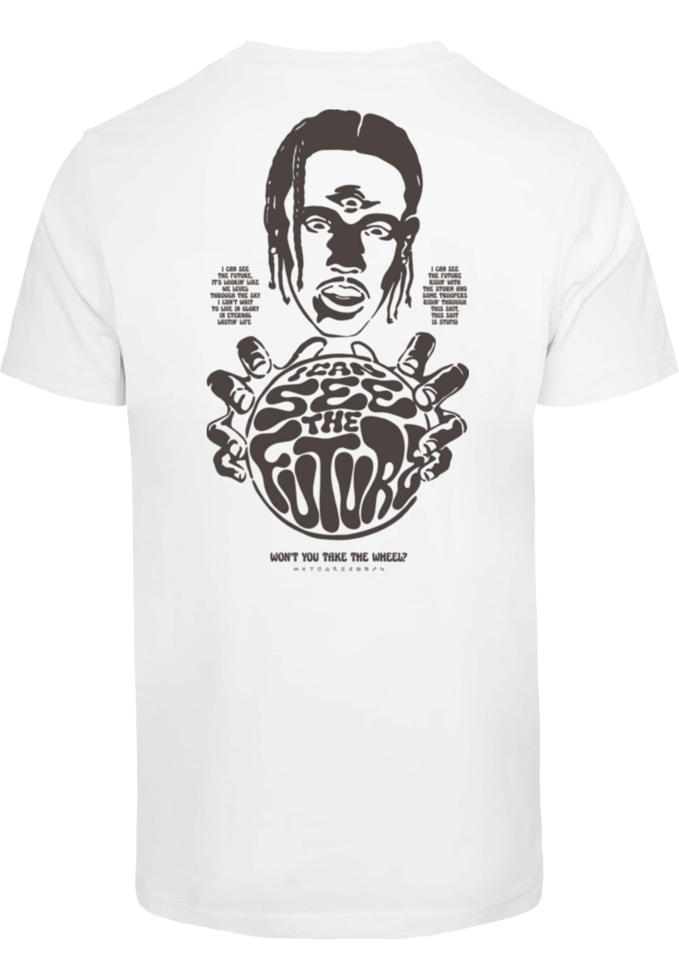 Maglietta 'See The Future' di Mister Tee in bianco