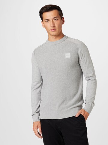 BOSS Pullover 'Kesom' in Grau: predná strana