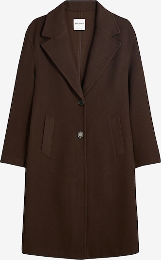 Bershka Přechodný kabát - tmavě hnědá, Produkt