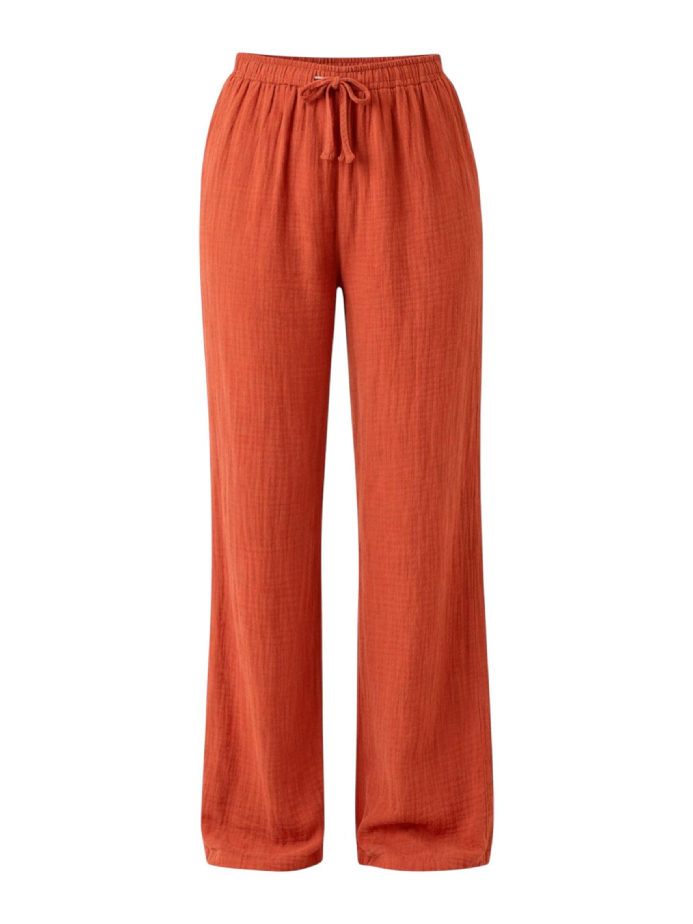 WENOR Wide leg Trousers 'Eleni' in Red: front