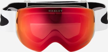 OAKLEY Sports Glasses 'Flight Deck' in White: front