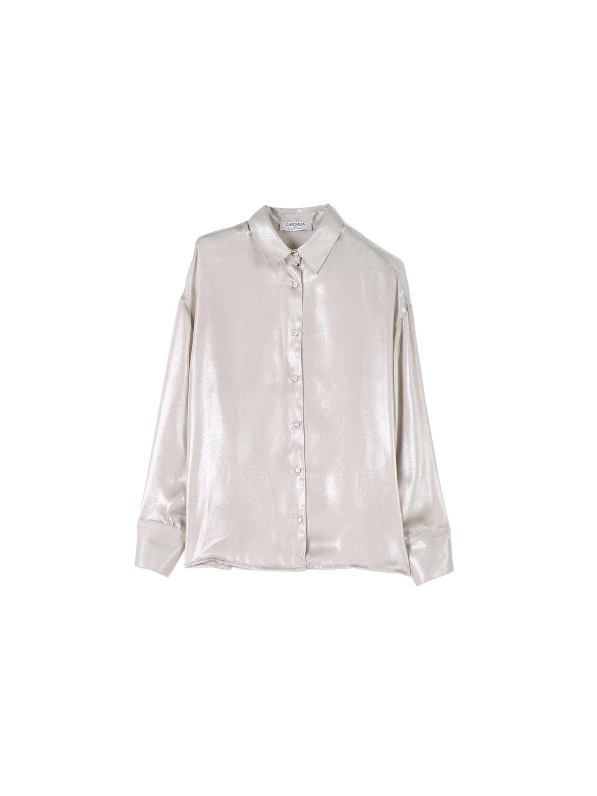 Camicia da donna 'Cher' di Camomilla Italia in grigio: frontale