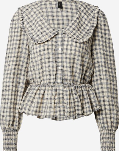 Y.A.S Bluse 'Storia' in beige / nachtblau, Produktansicht
