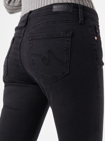 AG Jeans Skinny Jeans 'Legging Ankle' in Zwart