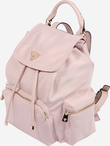 Sac à dos 'GEMMA' GUESS en rose : devant