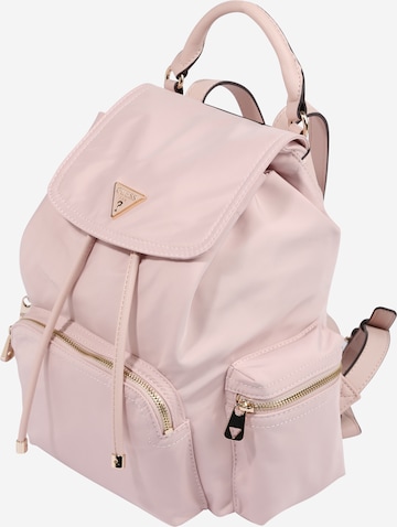 GUESS Backpack 'GEMMA' in Pink: front