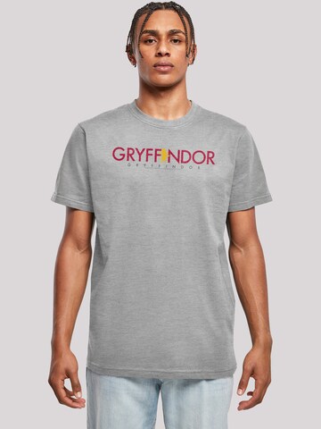 T-Shirt 'Harry Potter Gryffindor' F4NT4STIC en gris : devant