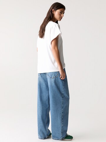 Pull&Bear Shirt in Wit