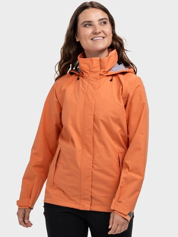 Veste outdoor Schöffel en orange : devant