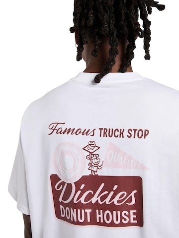 DICKIES Shirt 'Donut House' in White