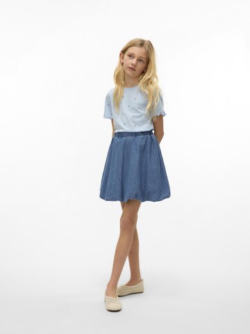 Vero Moda Girl Rok 'VMMASIE' in Blauw
