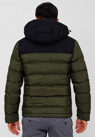 INDICODE JEANS Between-Season Jacket 'Eberhardy' in Green