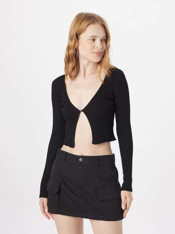 Cardigan Cotton On en noir : devant