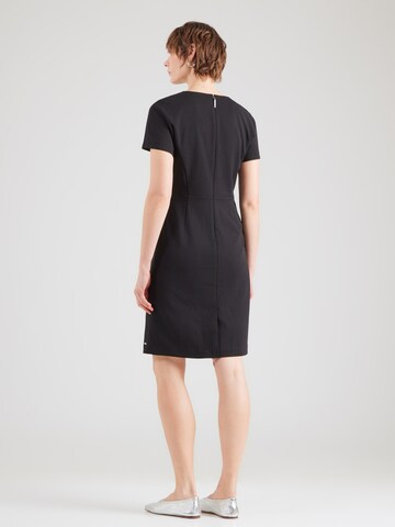 Robe fourreau 'SCUBA CREPE' Calvin Klein en noir