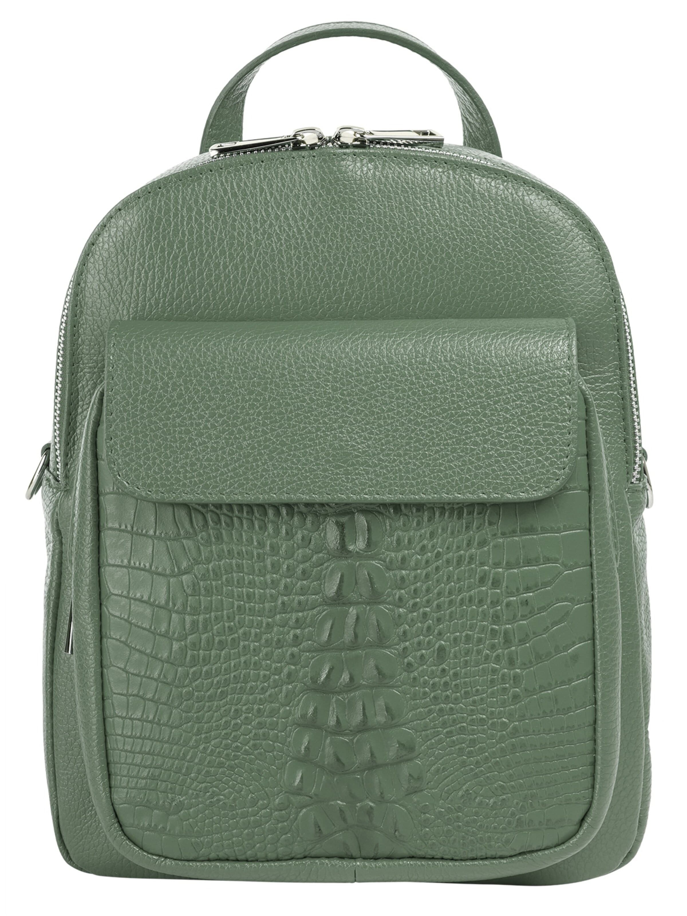 Cluty Backpack in Green: front