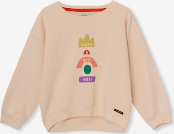 A Monday in Copenhagen - Sweatshirt 'Annie' em bege: frente