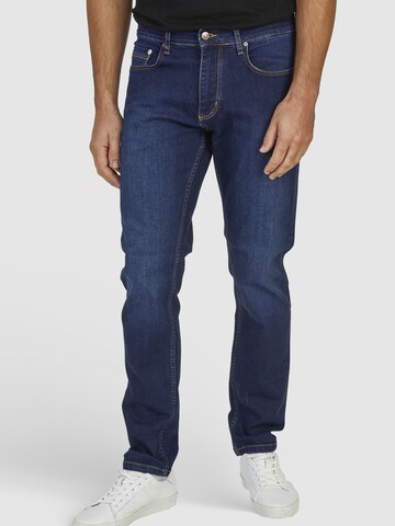 HECHTER PARIS Regular Jeans in Blauw: voorkant